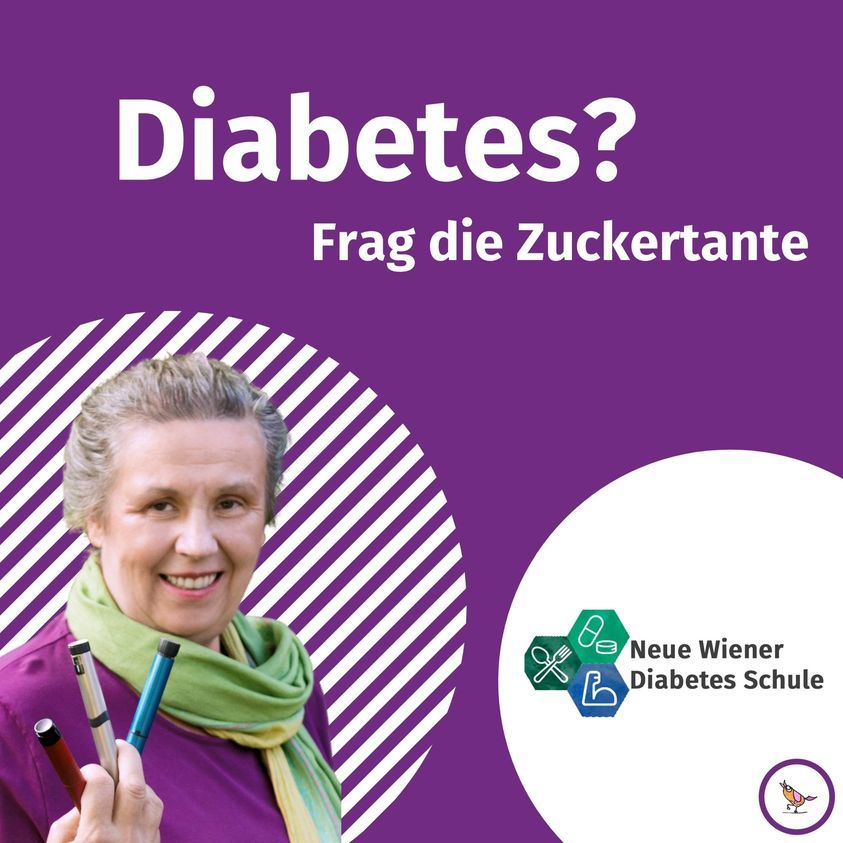 Podcast titelbild "Diabetes? Frag die Zuckertante!"